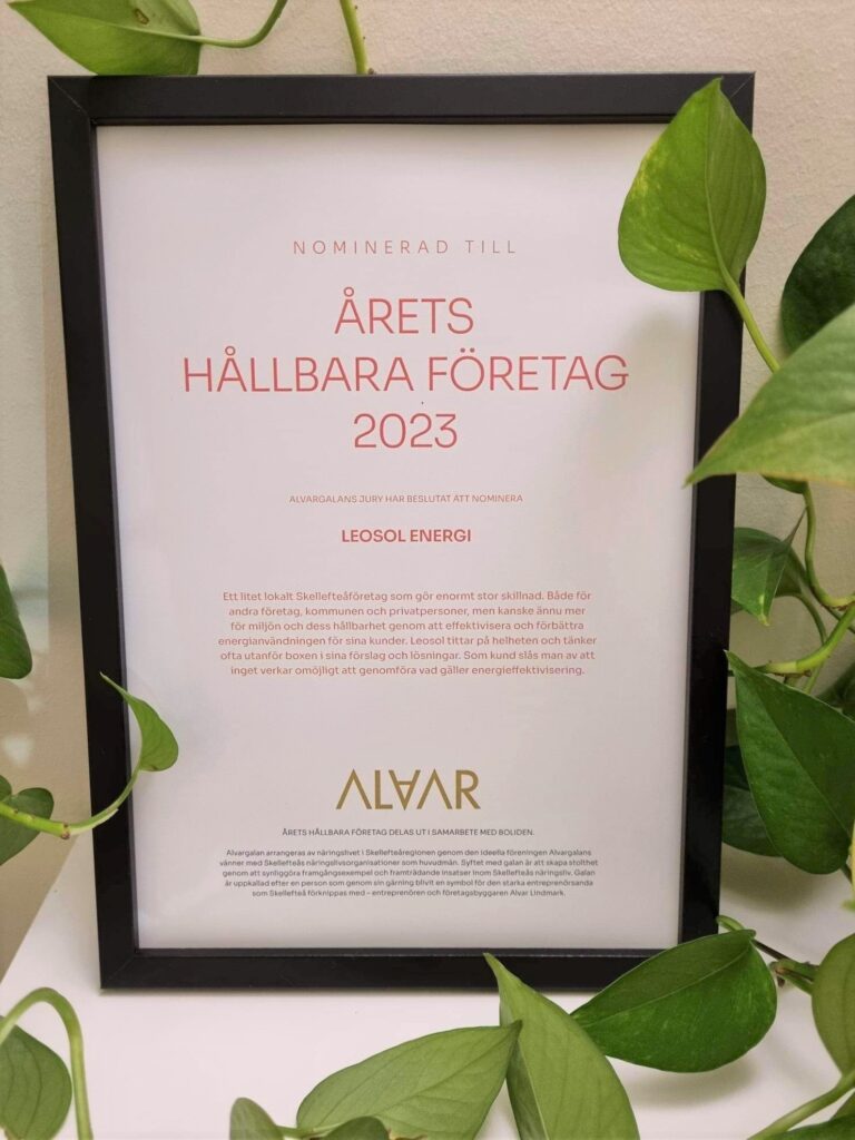 Årets hållbara företag